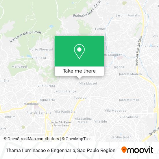 Thama Iluminacao e Engenharia map