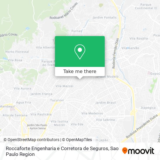 Roccaforte Engenharia e Corretora de Seguros map