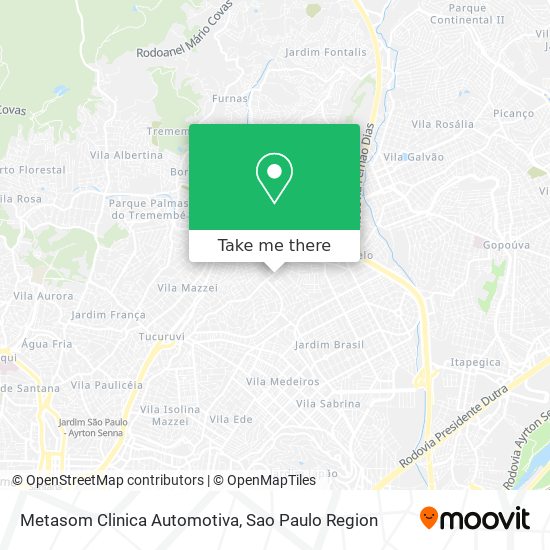 Metasom Clinica Automotiva map