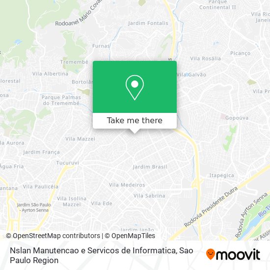 Nslan Manutencao e Servicos de Informatica map