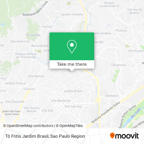 Tô Fritis Jardim Brasil map