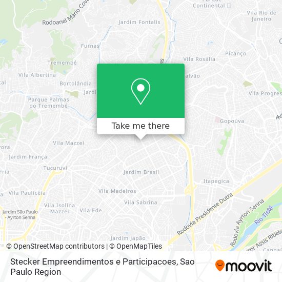 Stecker Empreendimentos e Participacoes map