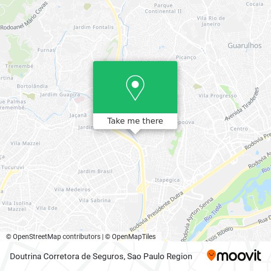 Doutrina Corretora de Seguros map