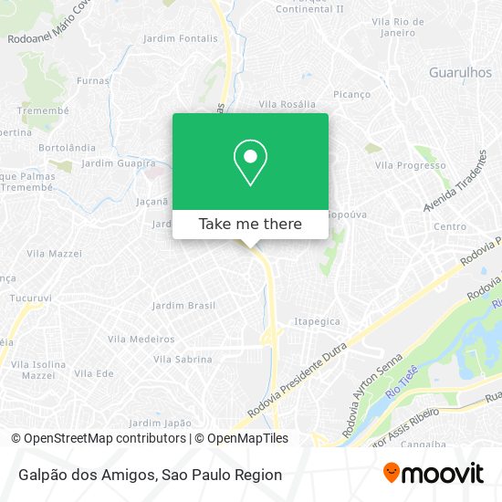 Galpão dos Amigos map