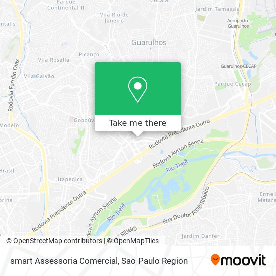 smart Assessoria Comercial map