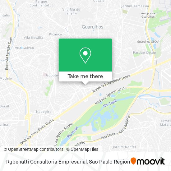 Rgbenatti Consultoria Empresarial map