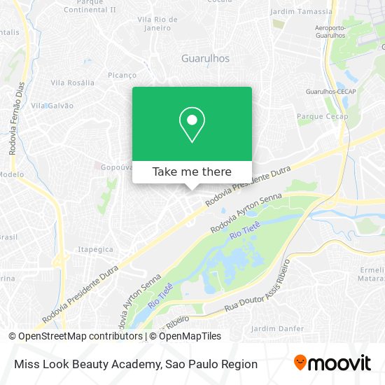 Miss Look Beauty Academy map