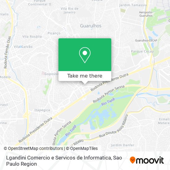 Lgandini Comercio e Servicos de Informatica map