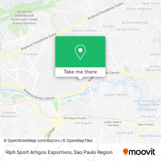 Riph Sport Artigos Esportivos map