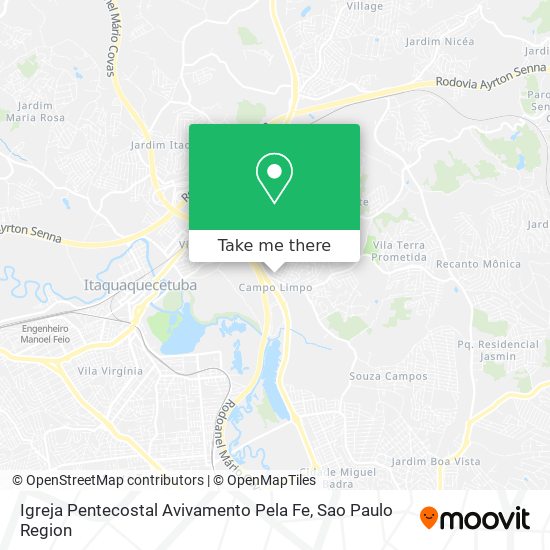 Igreja Pentecostal Avivamento Pela Fe map