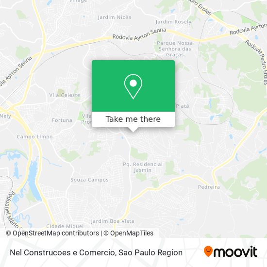 Nel Construcoes e Comercio map