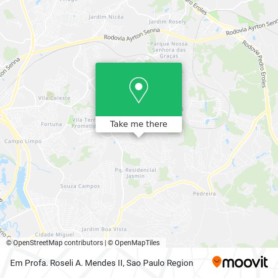 Em Profa. Roseli A. Mendes II map