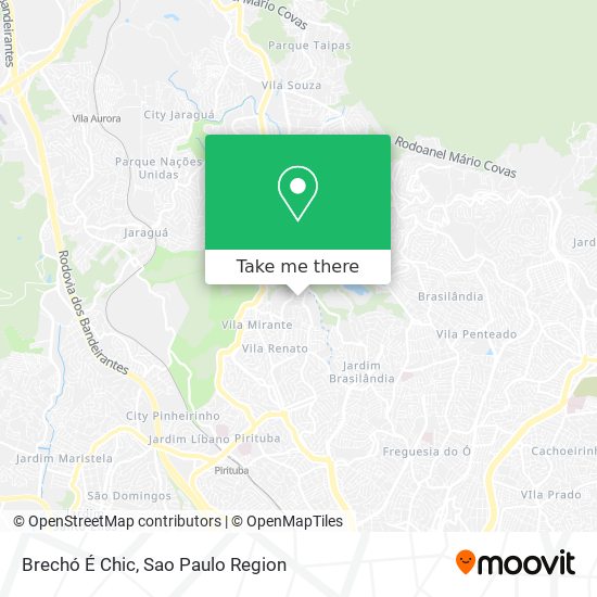 Brechó É Chic map