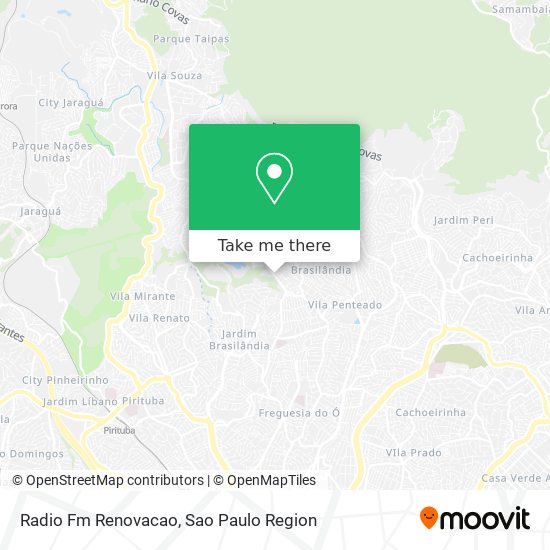 Radio Fm Renovacao map