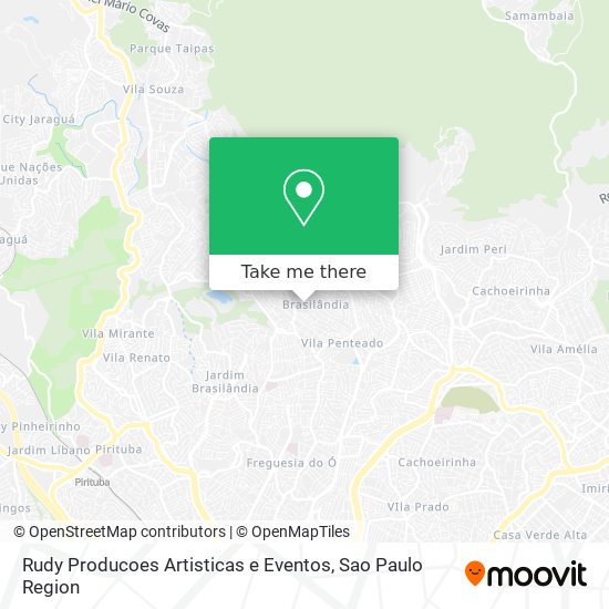 Rudy Producoes Artisticas e Eventos map