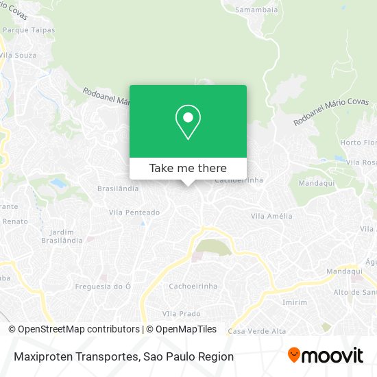 Maxiproten Transportes map