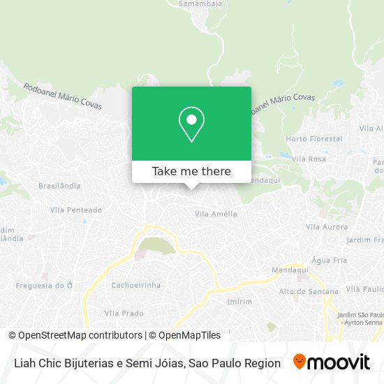 Liah Chic Bijuterias e Semi Jóias map