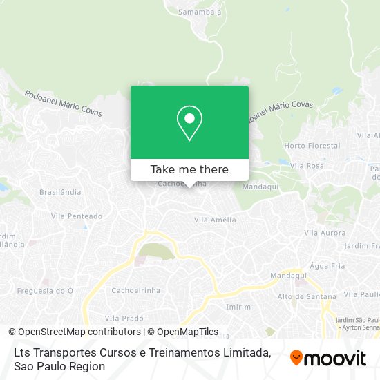 Lts Transportes Cursos e Treinamentos Limitada map