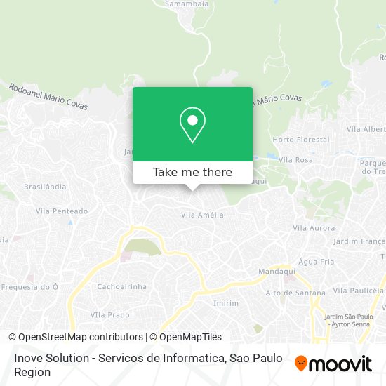 Mapa Inove Solution - Servicos de Informatica