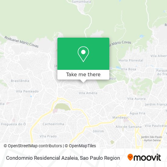 Condomnio Residencial Azaleia map