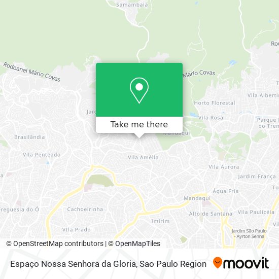 Espaço Nossa Senhora da Gloria map