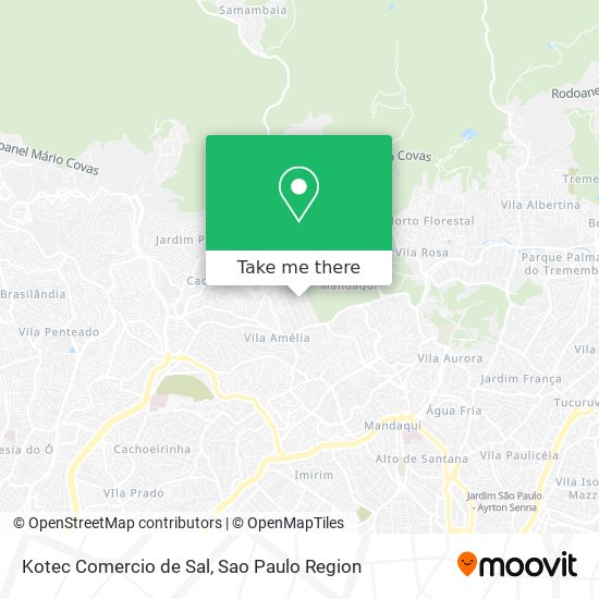 Mapa Kotec Comercio de Sal