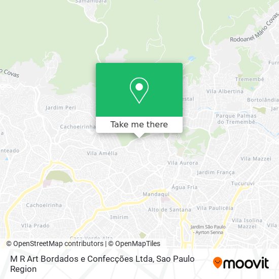 M R Art Bordados e Confecções Ltda map