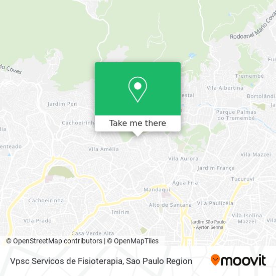 Vpsc Servicos de Fisioterapia map