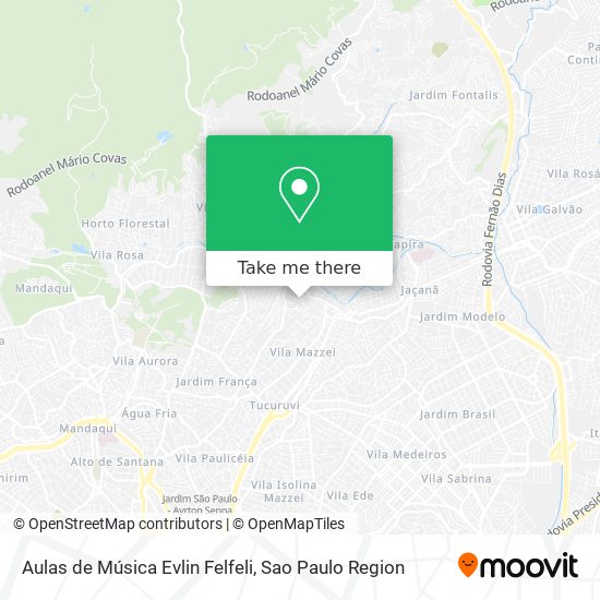 Aulas de Música Evlin Felfeli map