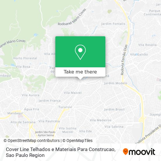Cover Line Telhados e Materiais Para Construcao map