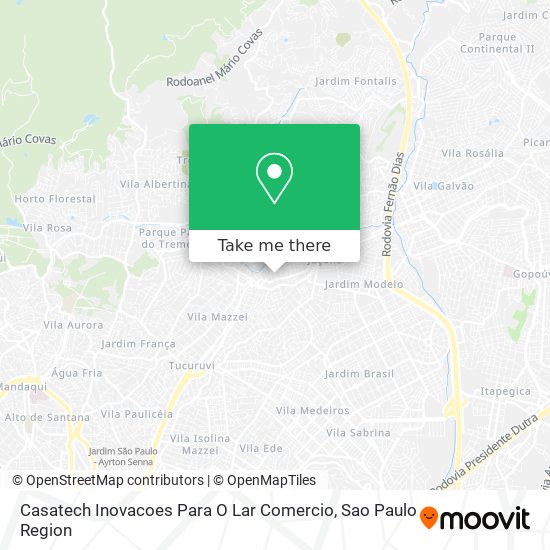 Casatech Inovacoes Para O Lar Comercio map