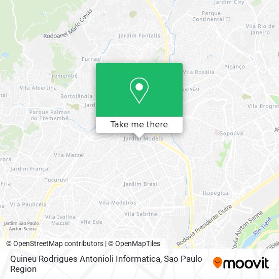 Quineu Rodrigues Antonioli Informatica map