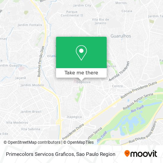 Primecolors Servicos Graficos map