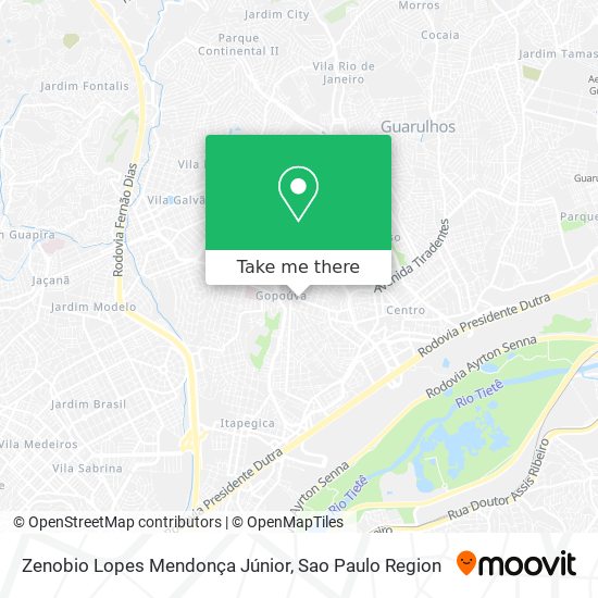 Zenobio Lopes Mendonça Júnior map