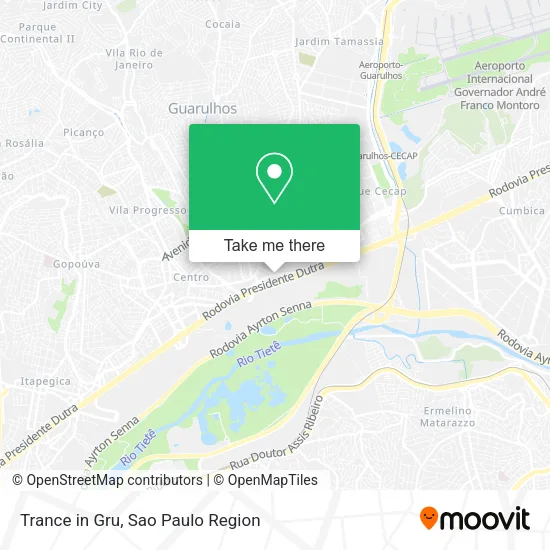 Trance in Gru map