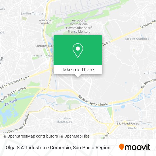 Olga S.A. Indústria e Comércio map