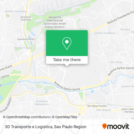 3D Transporte e Logistica map