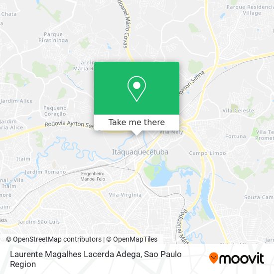 Laurente Magalhes Lacerda Adega map