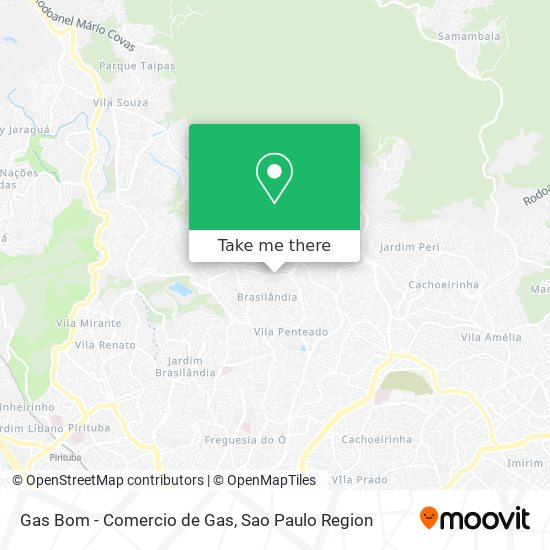 Mapa Gas Bom - Comercio de Gas