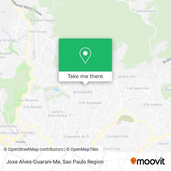 Jose Alves-Guarani-Me map