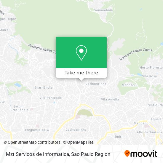 Mapa Mzt Servicos de Informatica