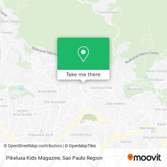 Pikeluxa Kids Magazine map