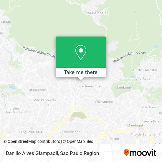Mapa Danillo Alves Giampaoli