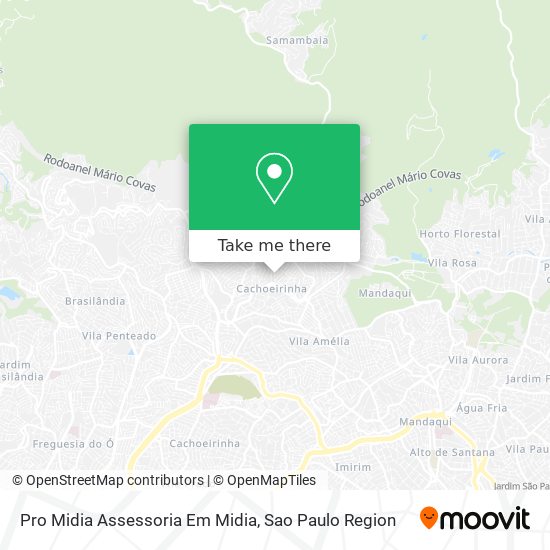 Pro Midia Assessoria Em Midia map