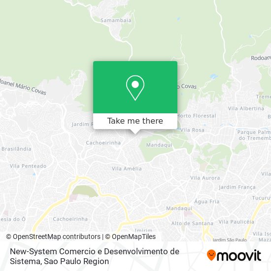 New-System Comercio e Desenvolvimento de Sistema map