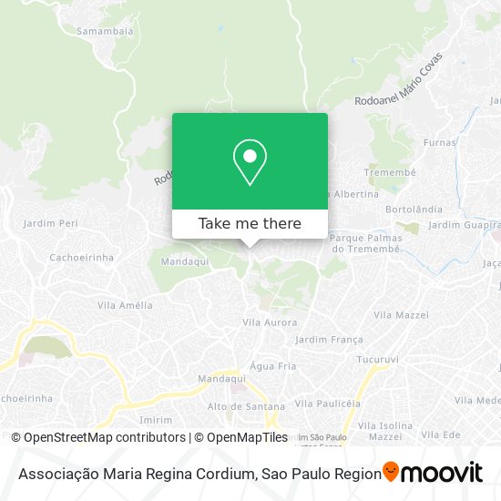 Associação Maria Regina Cordium map