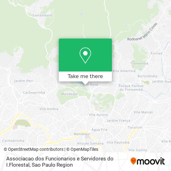 Associacao dos Funcionarios e Servidores do I.Florestal map