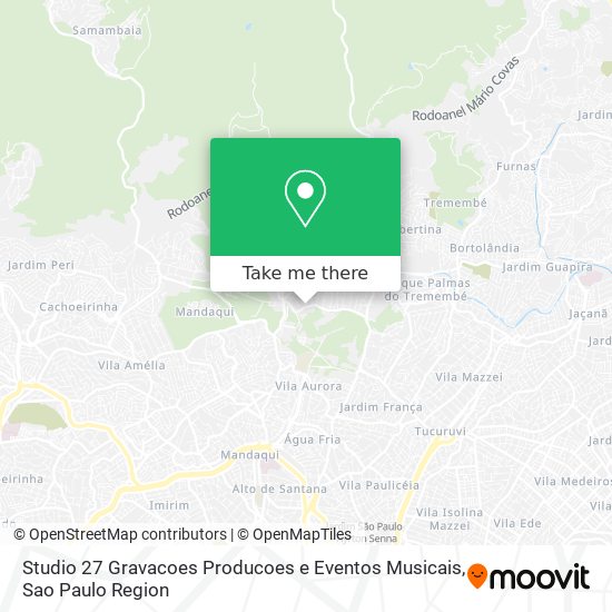 Studio 27 Gravacoes Producoes e Eventos Musicais map