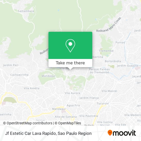 Jf Estetic Car Lava Rapido map