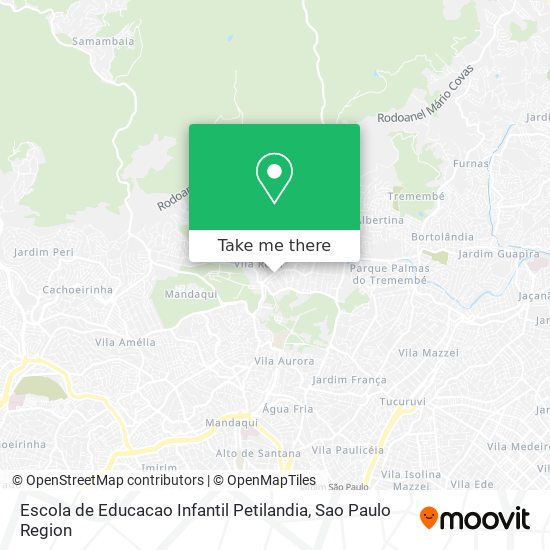 Escola de Educacao Infantil Petilandia map